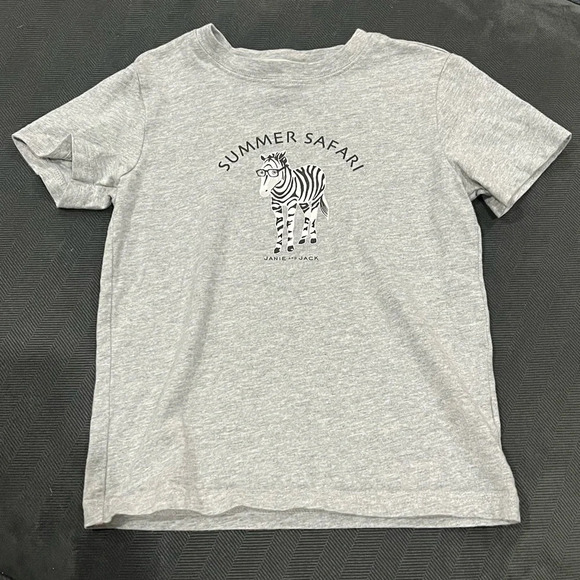 Janie and Jack Zebra T-shirt - Picture 1 of 4